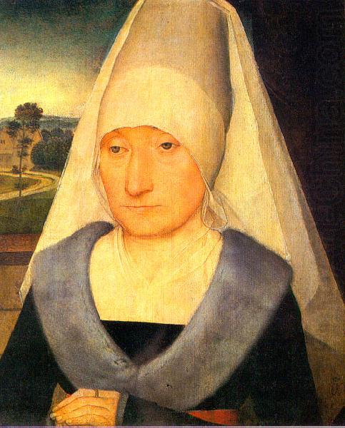 Hans Memling Portrait of an Old Woman china oil painting image